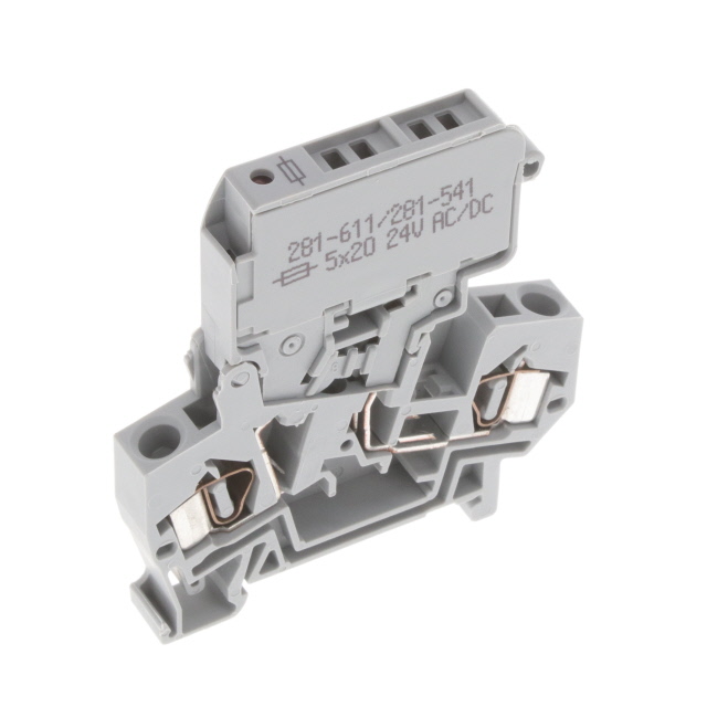【281-611/281-541】2-CONDUCTOR FUSE TERMINAL BLOCK;